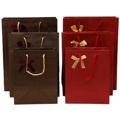 商務(wù)禮品袋高檔禮物包裝袋子定做 婚慶用品手提袋印刷