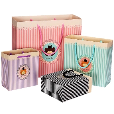 商務(wù)禮品袋定制 高檔童話禮物包裝袋子印刷 節(jié)慶回禮手提袋定做 袋子設(shè)計(jì)