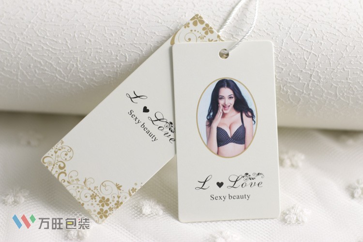 服裝輔料 家居服、內(nèi)衣、文胸吊牌定做