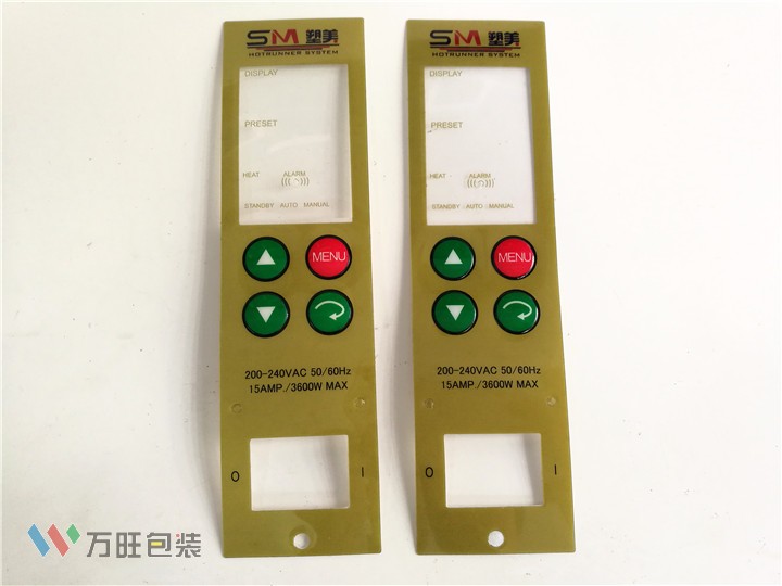 薄膜開關(guān)面板 定制薄膜面板 定做PET按鍵面板