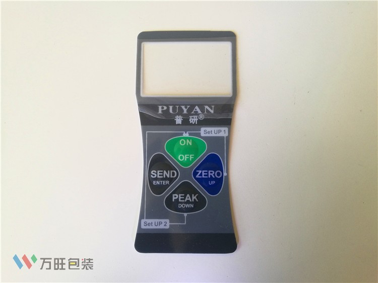 專業(yè)定做各種PVC PC PET塑片開關(guān)面板設(shè)備儀表儀器薄膜面板