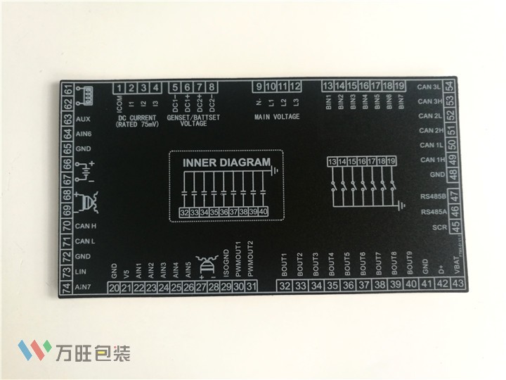 PVC面板定做 絲印PC面膜貼 機(jī)箱儀器貼膜 儀表面貼 透明黑色面版
