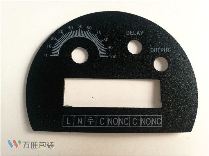 PVC薄膜面板 PC薄膜面貼 電機(jī)面板貼 儀表面板貼定制